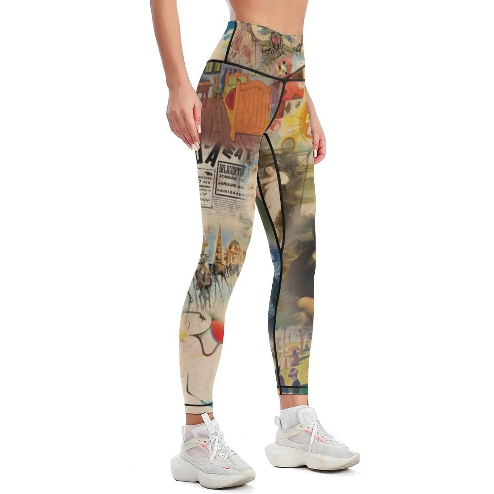 History of art Leggings harem pants Women's fitness Womens Leggings