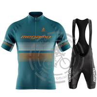 2024 Megamo Cycling Jersey Set Man New Cycling Clothing MTB Uniform Riding Bib Shorts Maillot Ciclismo Hombre Bike Clothing