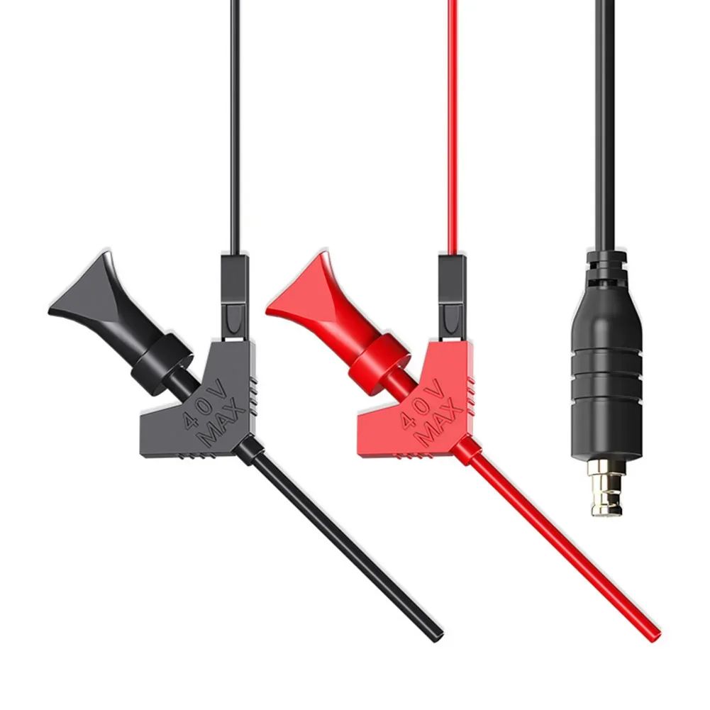 MCX Connector Oscilloscope Clip Oscilloscope Probe 1 1 Attenuation Ratio 50 Impedance Replaceable MCX Test Hooks