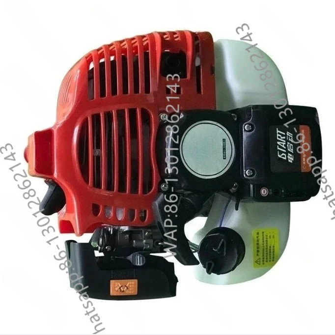 Two stroke 1E40F-5D hand pulled electric start integrated engine, suitable for hedge trimmer, high branch saw and brush machine
