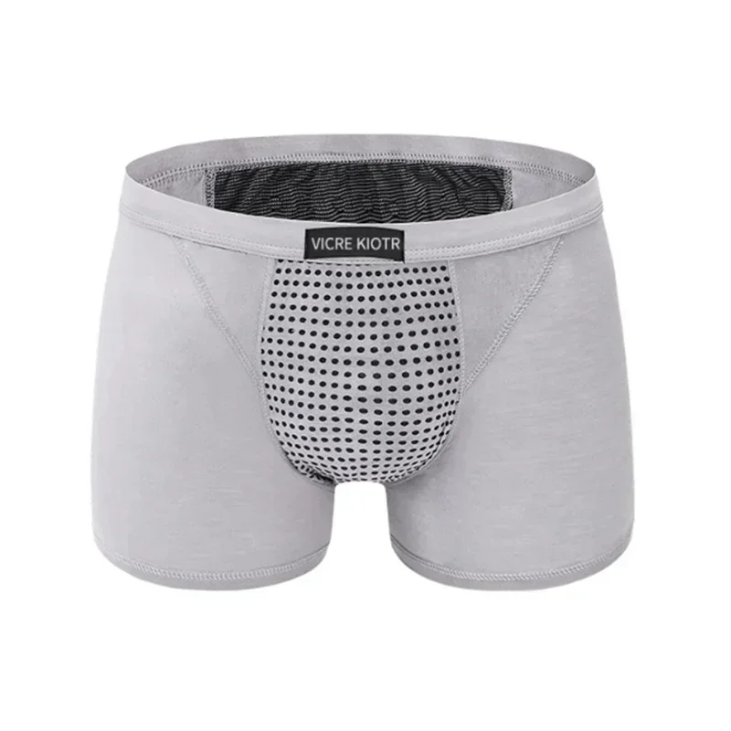 3 PCS 6XL Magnetic Therapy Boxers for Men Tourmaline Enlargement Underwear 3D Cooling Pouch Prostate Health Support Big Size