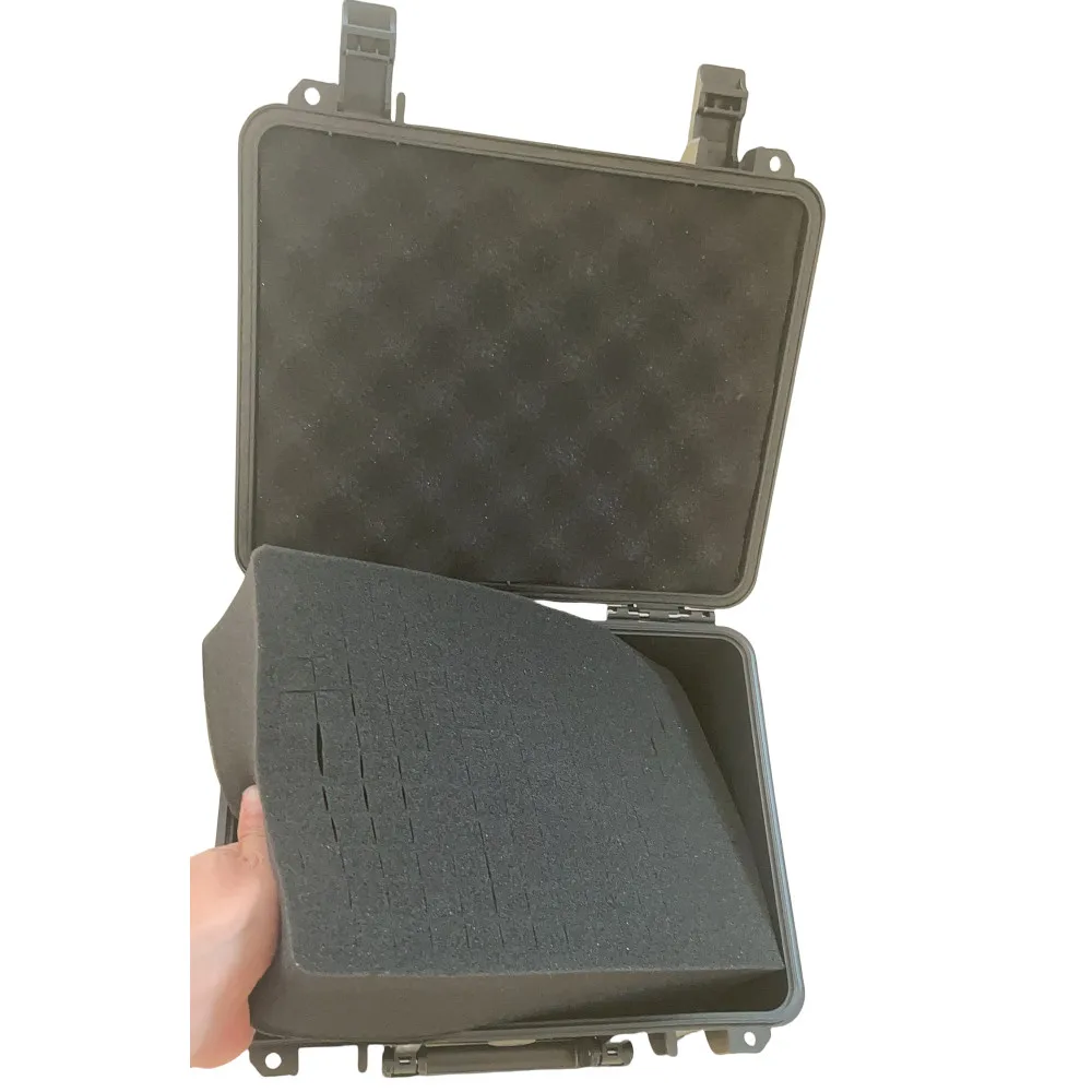 280x240x130 مللي متر صندوق أدوات مقاوم للماء صندوق حامي السلامة المنظم تخزين الأجهزة تأثير مقاومة المعدات أداة أداة