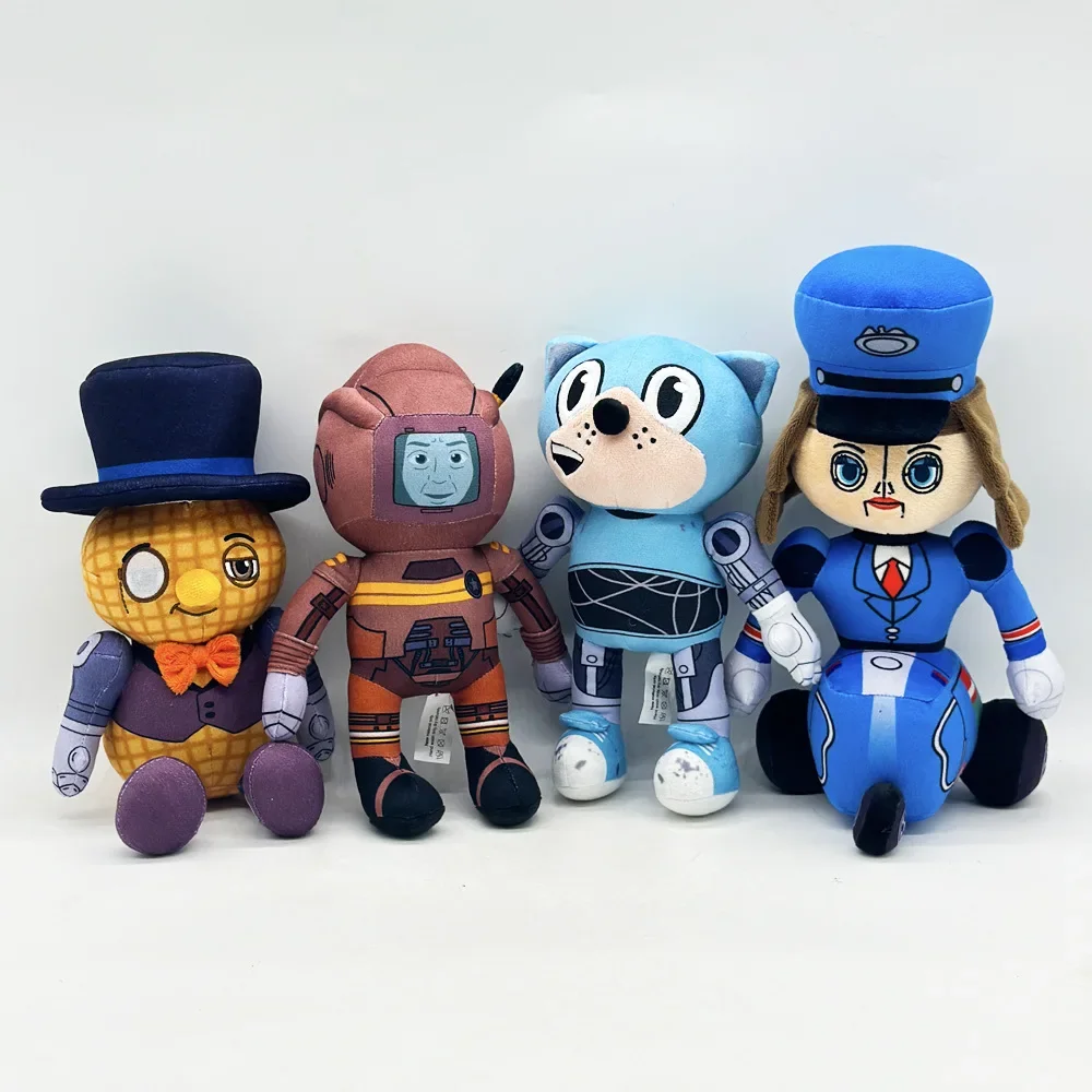 Stan elektryczny pluszowa lalka Herman Cosman Marshall pan Peanut pluszowe zabawki nadziewane zabawki dla dzieci chłopcy dziewczęta urodziny prezent na boże narodzenie