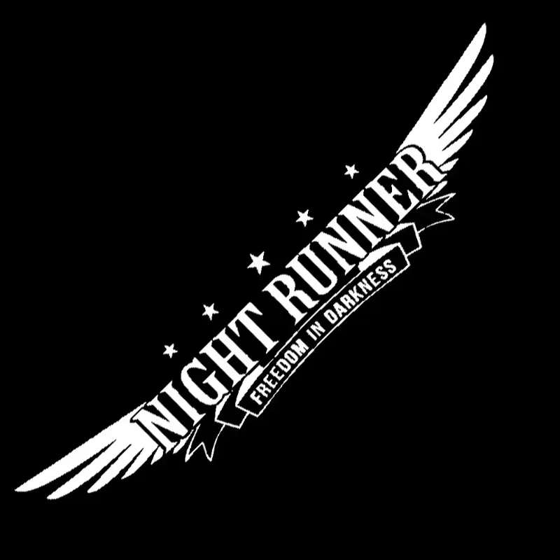 

Car windshield, car rear window vinyl sticker, JDM Night Runner