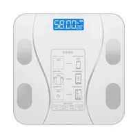 Body Fat Scale USB Charging Smart Wireless Digital Bathroom Weight Scale Body Composition Analyzer With Smartphone App Bluetooth