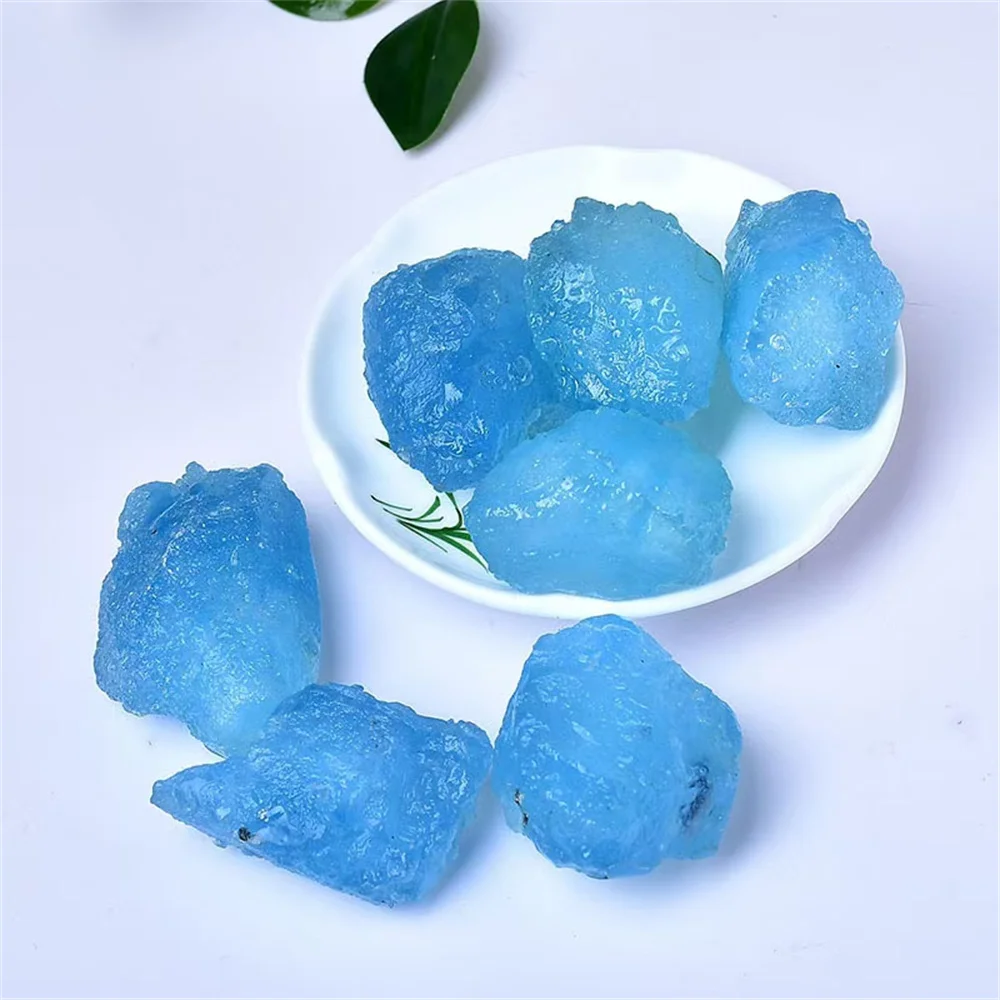 

Random Raw Aquamarine Natural Stone Ccrystals and Stones Healing Rock Mineral Rough Gemstone Home Decoration Room Decoration
