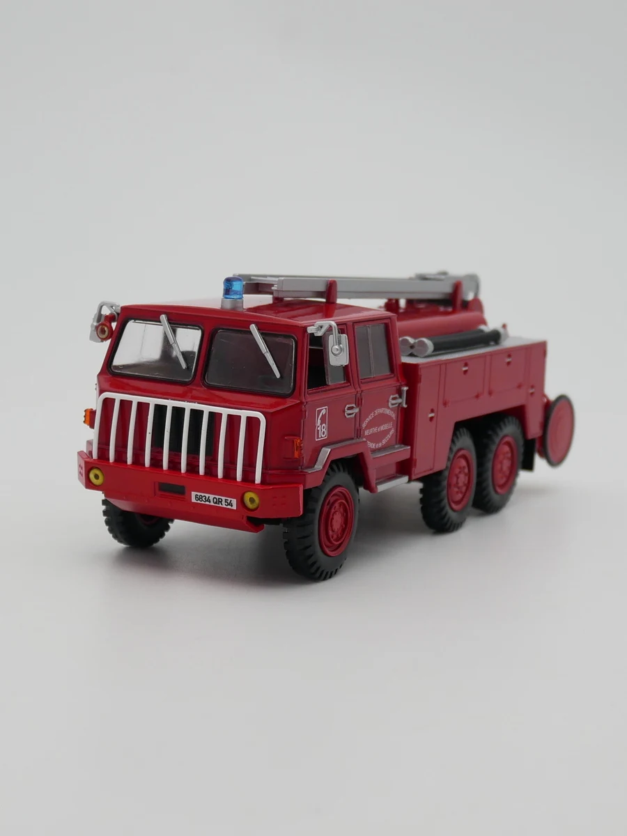 Ixo – camion de pompiers 1:43 Berliet FF 6X6 moulé sous pression, modèle de voiture jouet en métal