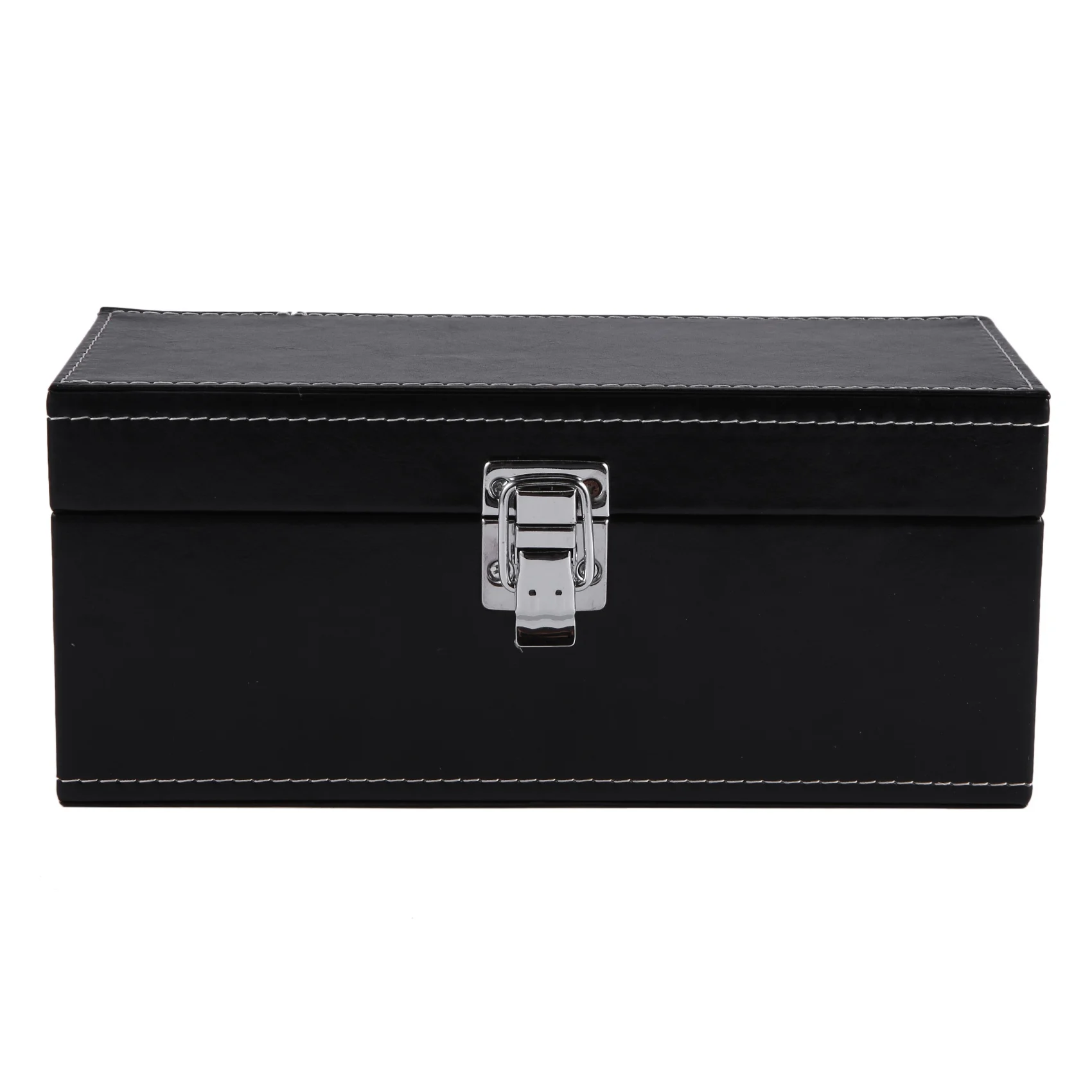Customer Favorite Storage Box Coin Slab Jewelry PU Compound Plywood Style Bundle Coins Display Box Case For Home Organization