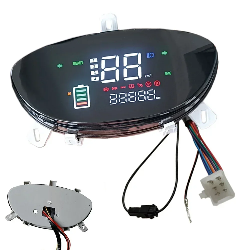 LCD Display Motor Speedmeter for Ebikes  Scooters  Electric Bike Scooter Part  Easy Installation  Supports 48 72V 1x Display