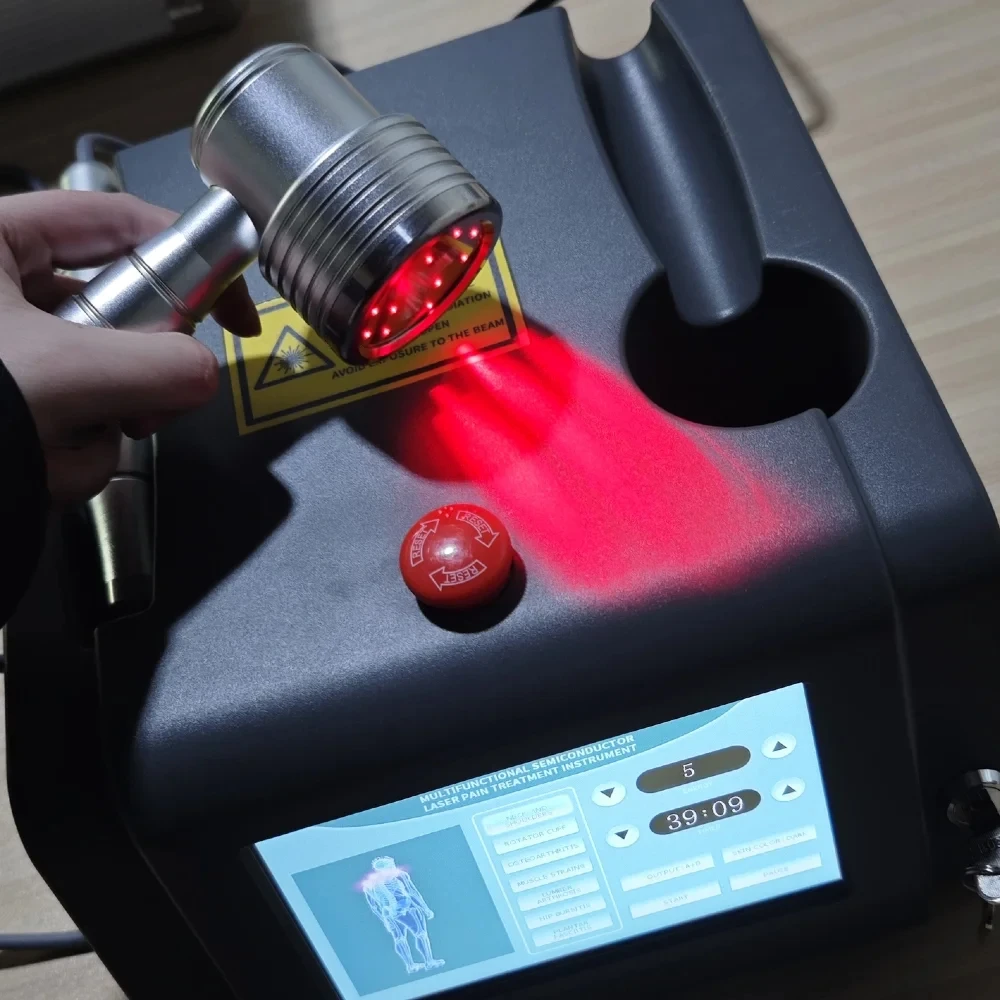 Dual Wavelength Cold Laser Therapy Device by HLKGO, for Deep Tissue Regeneration & Professional Pain Management