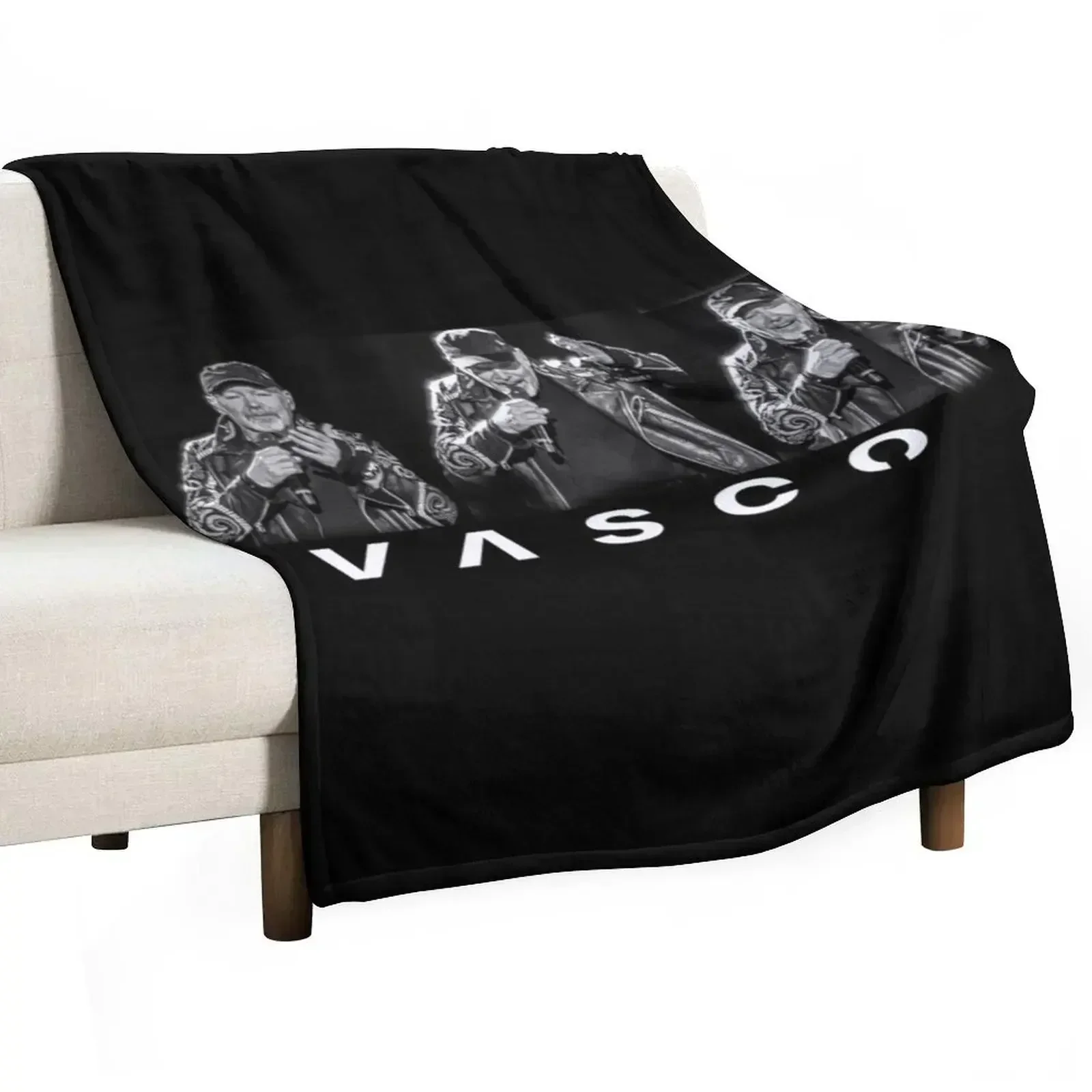 Vasco Rossi Throw Blanket for sofa Warm Bed Blankets Sofas Of Decoration Blankets