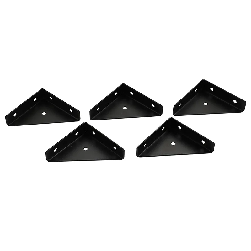 Fixed Angle iron hanging Angle black cabinet to reinforce Angle iron hanging Angle support conifer corner code triangle code