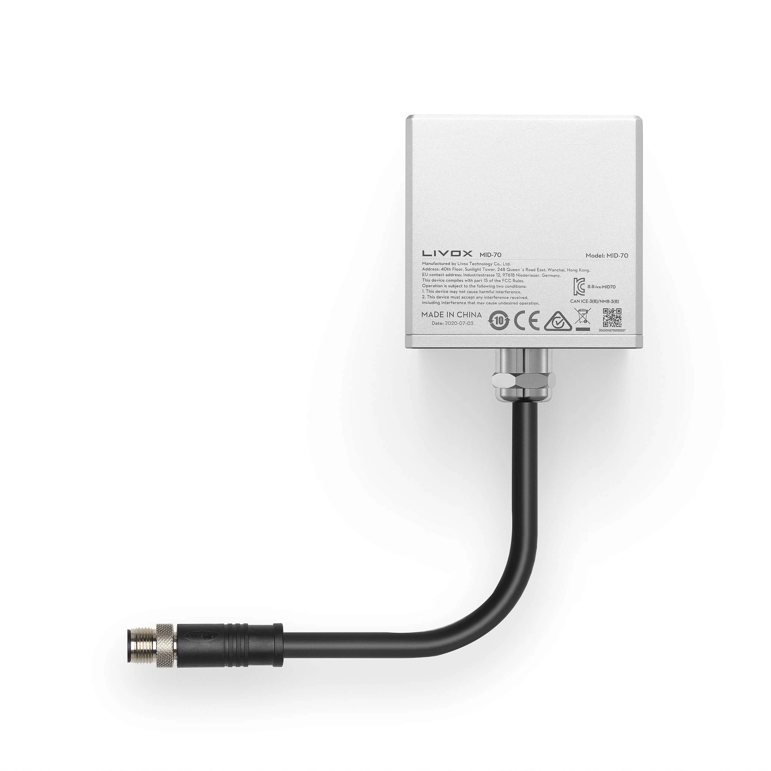 

Livox Mid-70 Laser Detection Rangefinder, LiDAR