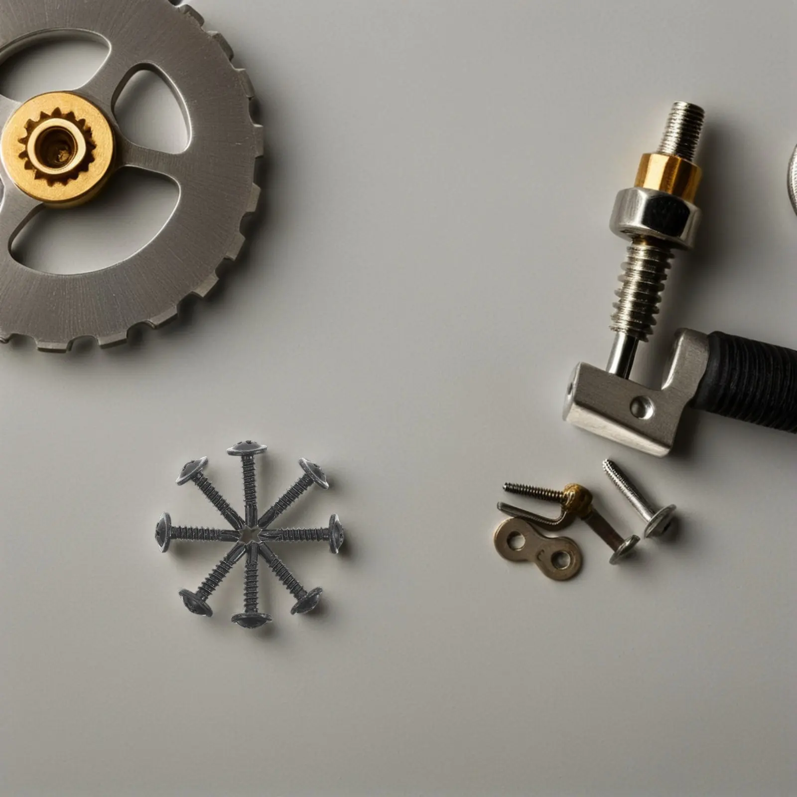 

460 шт. саморезов с плоской головкой и крестообразной шайбой, черные, закаленные, для тяжелых нагрузок, для сборки мебели, металла и дерева, быстросъемные