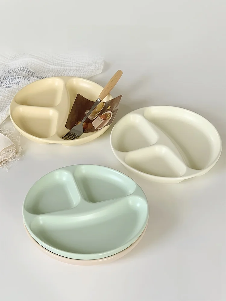 

JOJOS L PDdemand Weight Loss Dining Plate Special id Design High-End Sensation Quantitative Light Food All-Match Cerc Plate