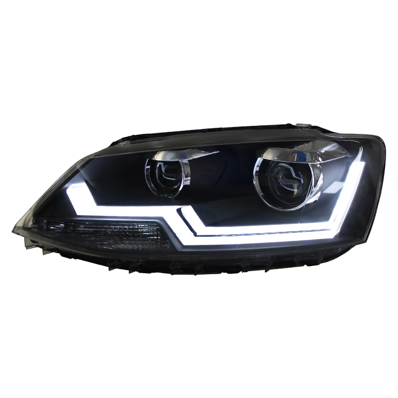 Upgrade Hid Xenon Drl Led Headlight Head Light Assembly For  Jetta 2012-2018 Mk7 Plug And Play Head Lamp Accessories