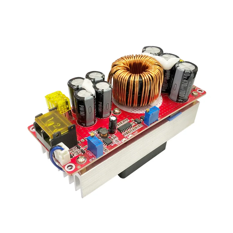 Custom DC-DC 30A 1500W Boost Power Module PCB Assembly Board SMT PCBA Prototype Circuit Boards with Custom Service