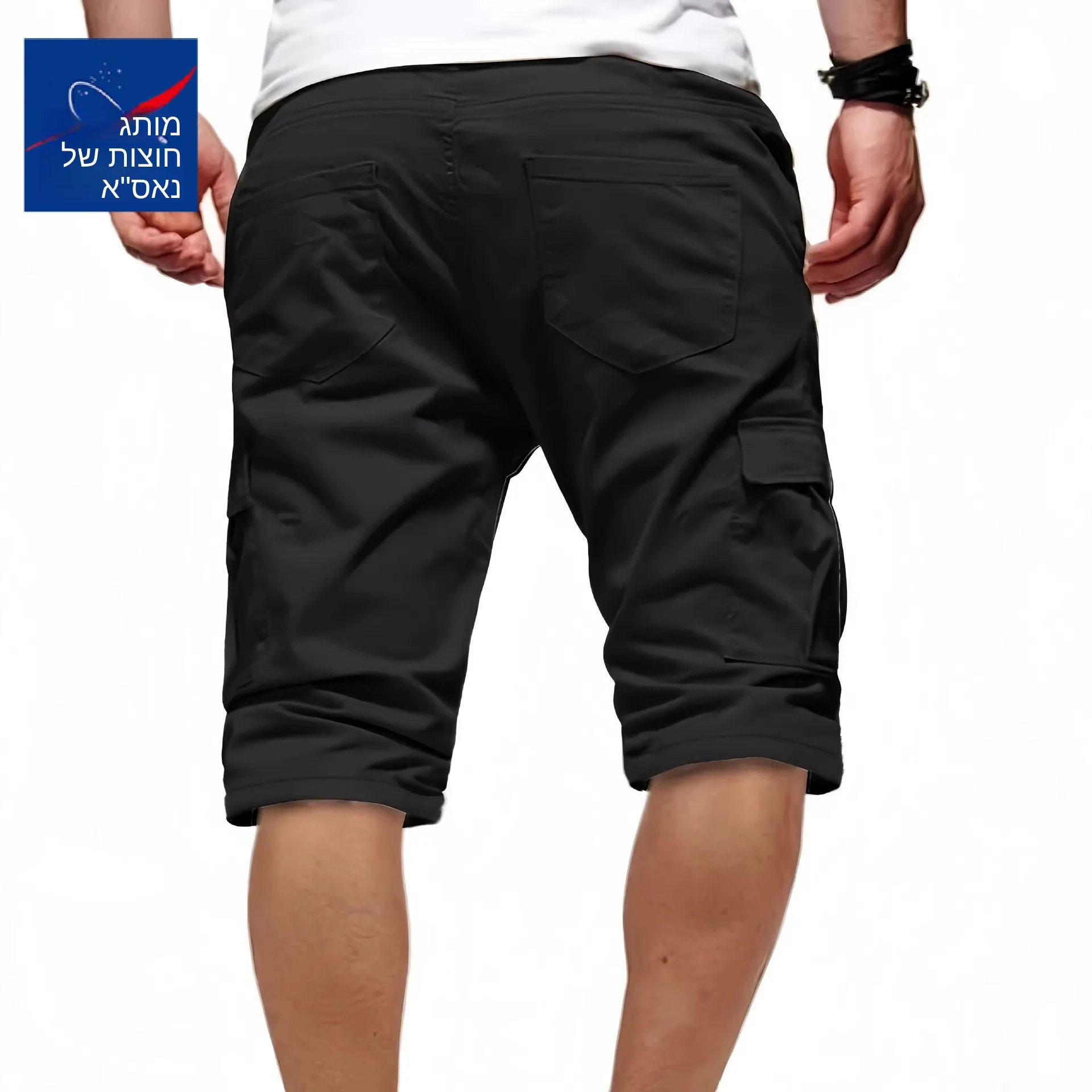 Ultra-Thin Outdoor Sports Shorts for Men Summer Season Khaki Color Rope Tied Five-Point Sports Shorts Men's Fashion Polyester...