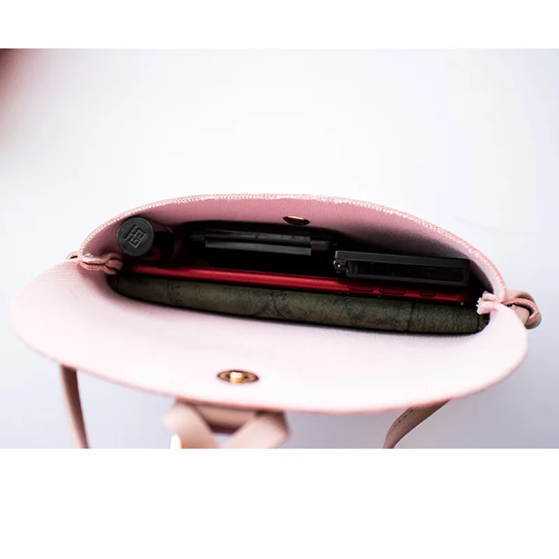 Female Mini Flap Messenger Bags 2022 PU Leather Shoulder Bag Casual Shoulder Strap Handbag Lady Simple All Match Crossbody Bag