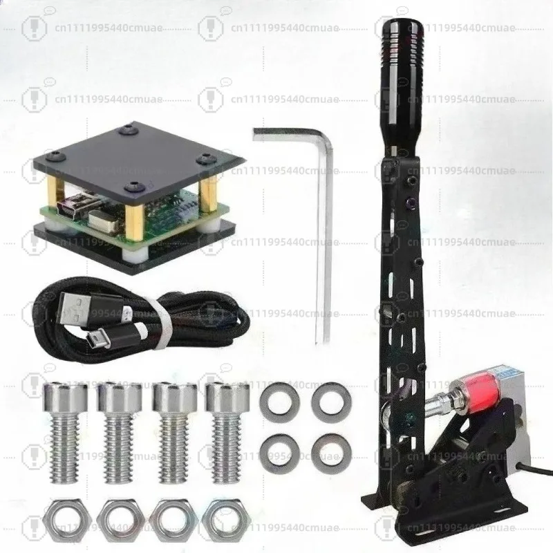 Simulated racing competition pressure handbrake, drift game steering wheel USB free drive weighing sensor