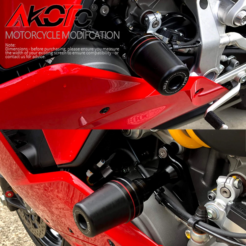 Motorcycles Engine Protection Cover Frame Sliders Crash Pad Falling Protector Guard For DUCATI Streetfighter V2 2022+