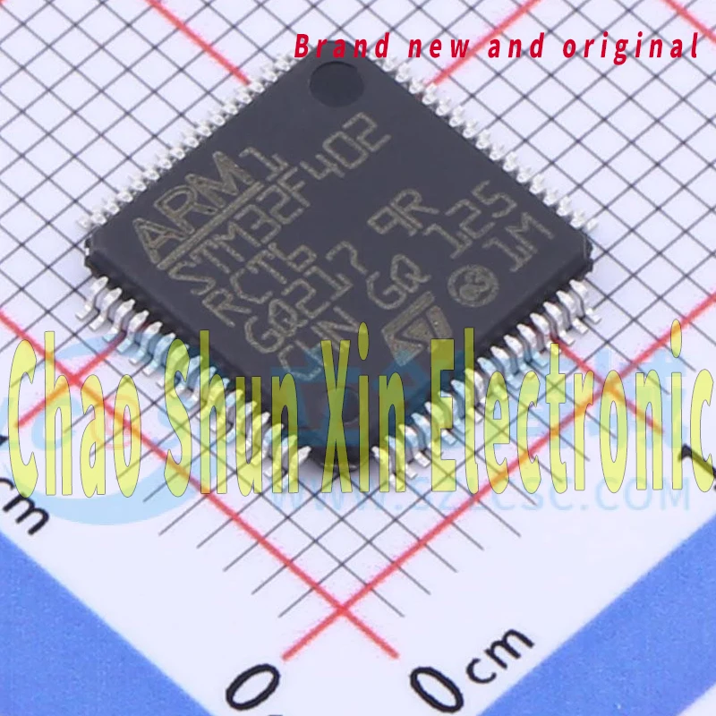 

Brand New Original Stm32F402Rct6 Lqfp-64 (10X10) 32-Bit Microcontroller Mcu Chip Digital Components