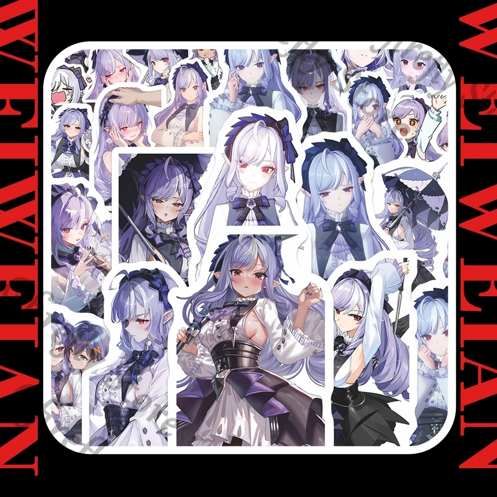 

Zenless Zone Zero 82 Sheets Tags Scrapbook Decorate Anime Paster Souvenir Vivian Banshee Decal Waterproof Picture Gift