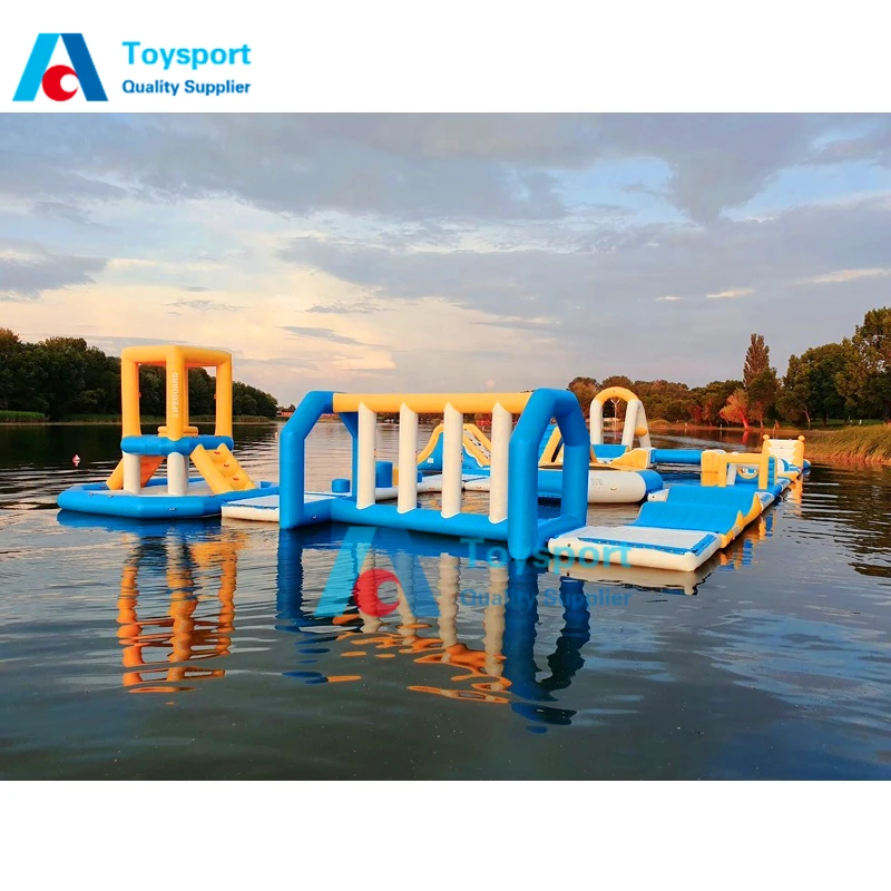 Racing Commercial Park Inflatable Floating Water Park Sea Aqua Sports Park