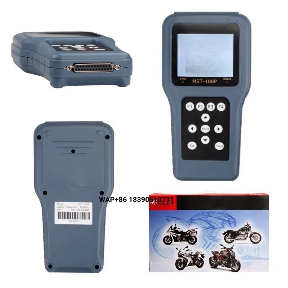 Portable Motorcycle Diagnostic Scanner Tool MST-100P ECU Programming  Motorcycle Diagnostic Scanner Tool
