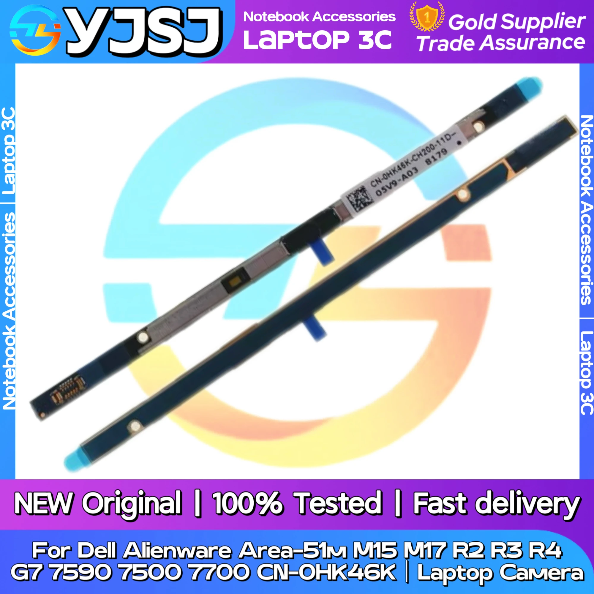Neue Original Laptop Notebook Kamera Für Dell Alienware Area-51m M15 M17 R2 R3 R4 G7 7590 7500 7700 CN-0HK46K Video Kopf Modul