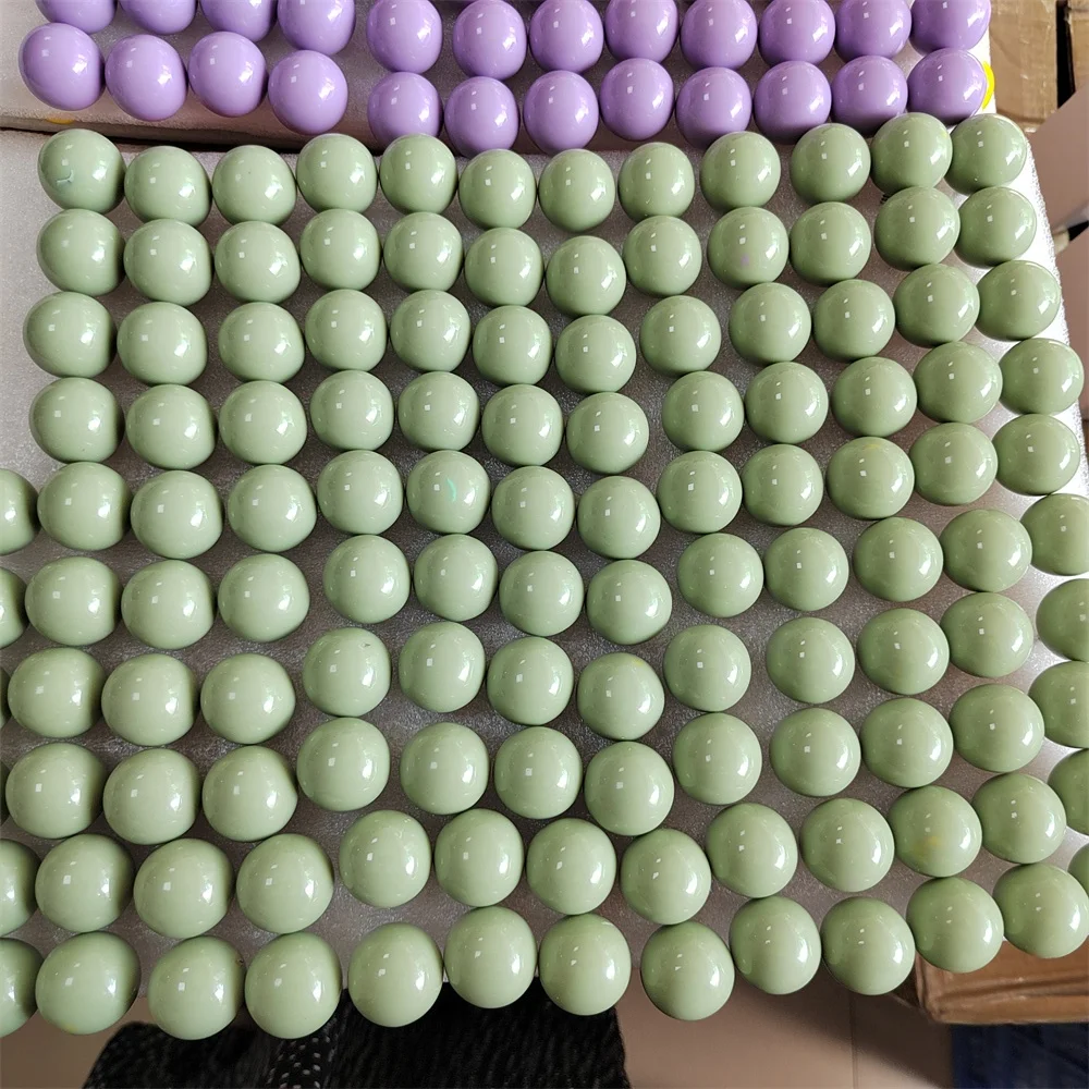 Handmade Rings For Bag Parts Resin Acrylic Plastic Candy Clasp Wholesale Obag Accessories Diy Handbag Parts Clasp Big Ball