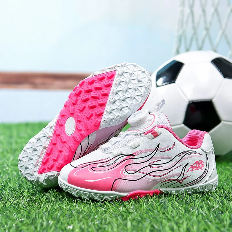 

New Men Soccer Shoes Professional Society Cleats Football Shoes TF Original Football Field Boots Indoor Fast Sneakers Match