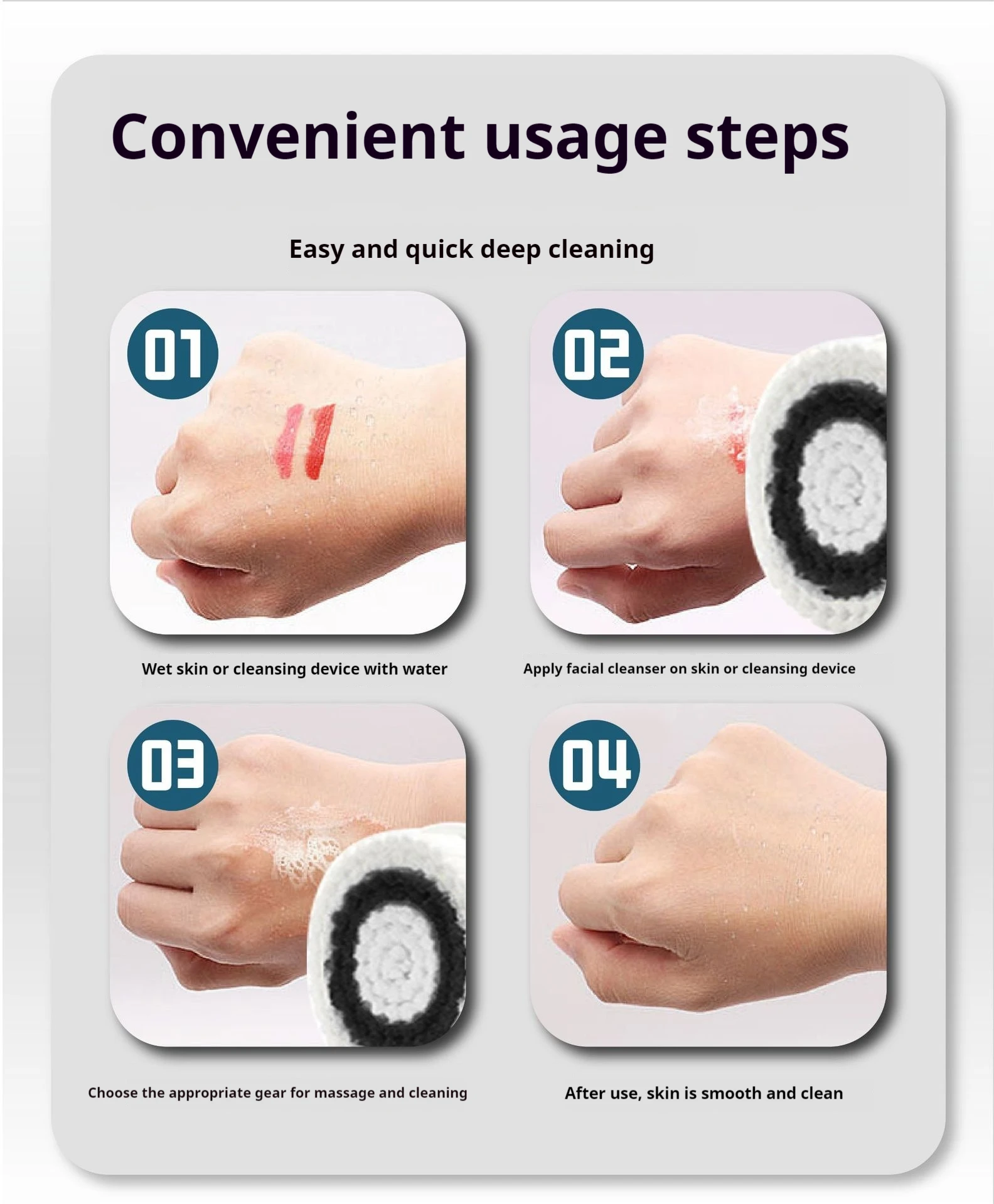 Elektryczny czyścik do skóry twarzy do użytku domowego, oczyszczacz porów do usuwania zaskórników i skórek, szczoteczka do mycia twarzy, EMS, gorący kompres, pielęgnacja skóry.