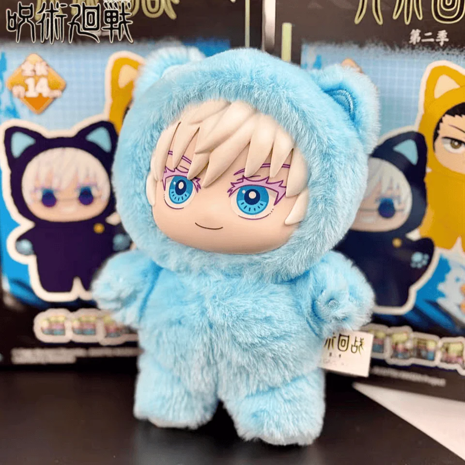 

Hot Presale Genuine Eaki Jujutsu Kaisen Season 2 Cat Park Party Gojo Satoru Blind Box Plush Doll Bag Pendant Model Collection
