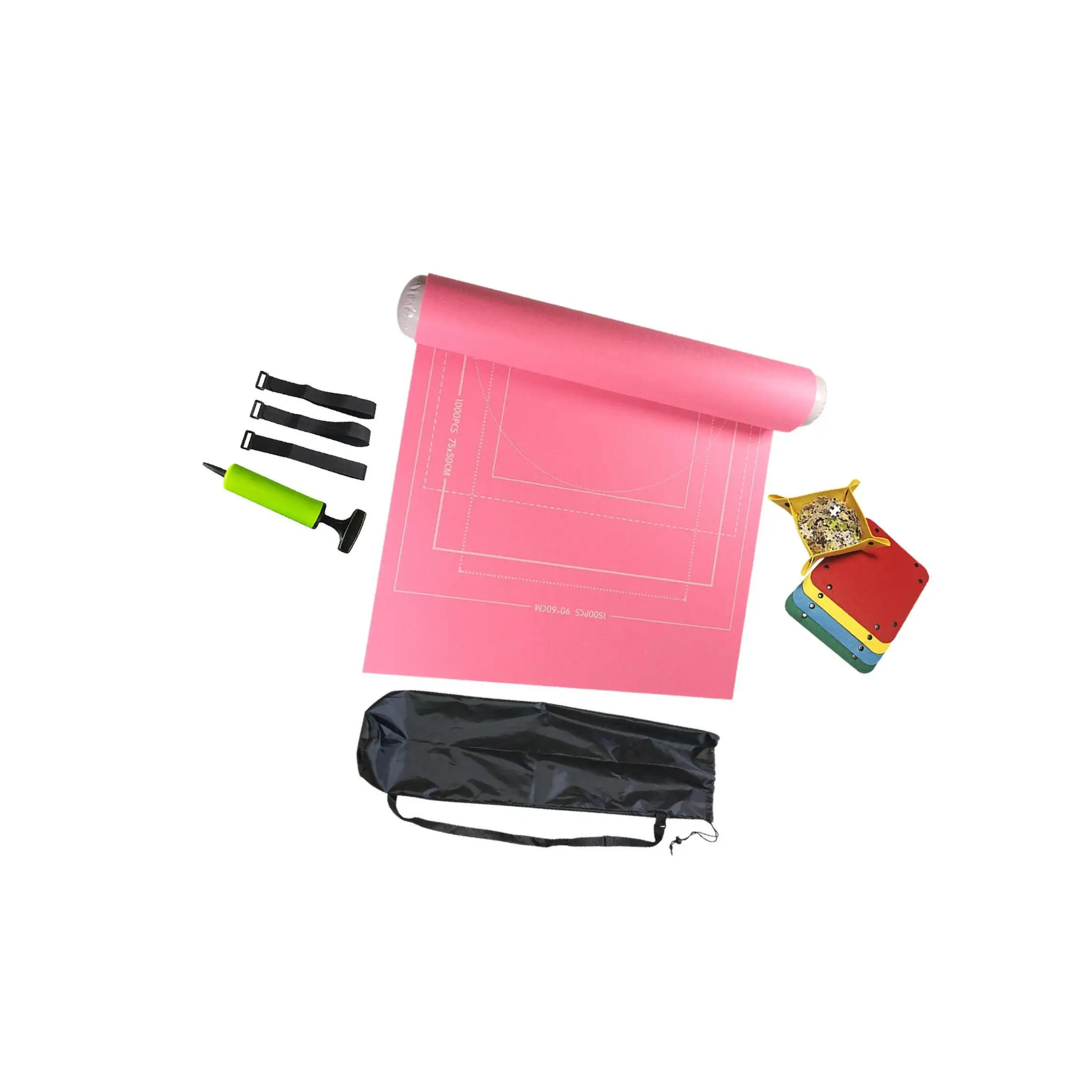 

Коврик для хранения пазлов в рулоне с вспомогательной линией Коврик для хранения пазлов 1500 шт. Фиолетовый