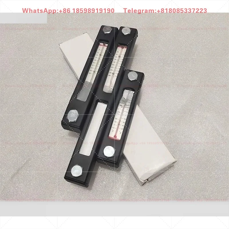 254mm. Hydraulic visual level gauge SNA-254-B-NT12 wire connector for oil tank