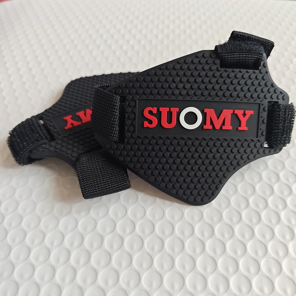 

SUOMY Motorcycle Shoe Cover Guards Motorcycles Gear Shift Pad Adjustable Durable Boot Protector Anti-skid Gear Shifter