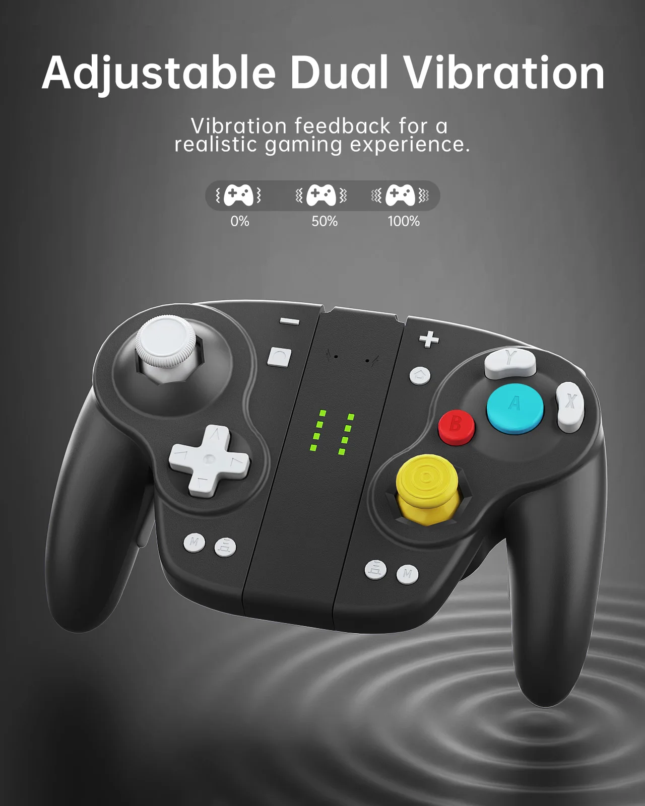 DOYOKY Retro joy cons romote gamepad for Nintendo Switch/OLED with Turbo Ergonomic&Hall Effect Joysticks Dual-motor vibration