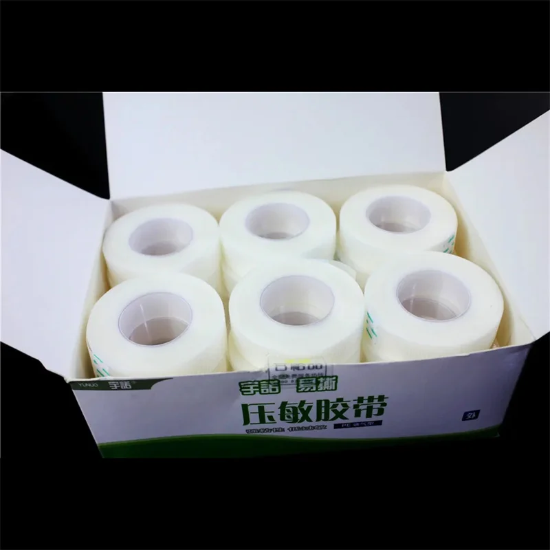 Medical transparent Adhesive Tape Professional Eyelash Extension High Quality non-woven PE tape For Eyelash Patch Make Up tool