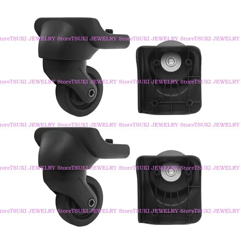 

62KE 4PCS Универсальный багажный ролик повышает долговечность тихое вращение легкое монтаж