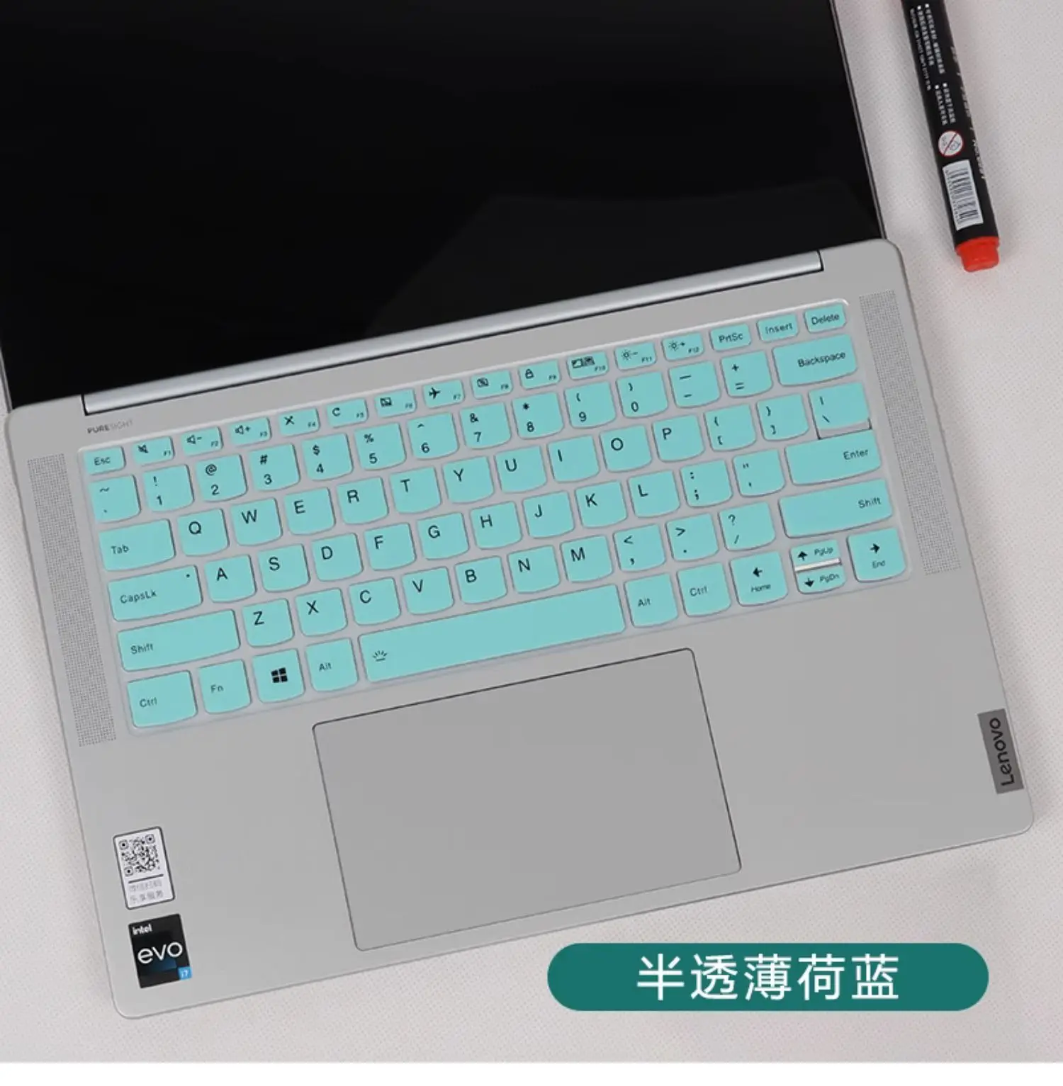 

Silicone Laptop keyboard cover Skin for Lenovo Yoga Air 14s 2023 / LENOVO Yoga Pro 14s 2023 / LENOVO Slim Pro 7 Gen 8 2023