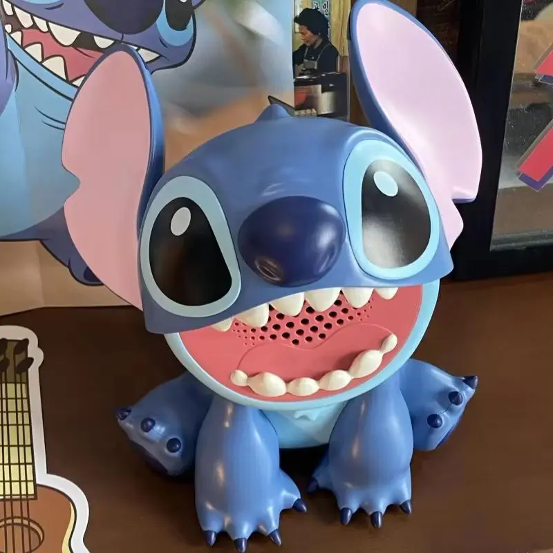Nowy Hit Dostępny Od Ręki Nowy Głośnik Bluetooth Stitch - Duża, Urocza Figurka z Dźwiękiem Hi-Fi |   Modny wystrój i kolekcjonerskie prezenty urodzinowe