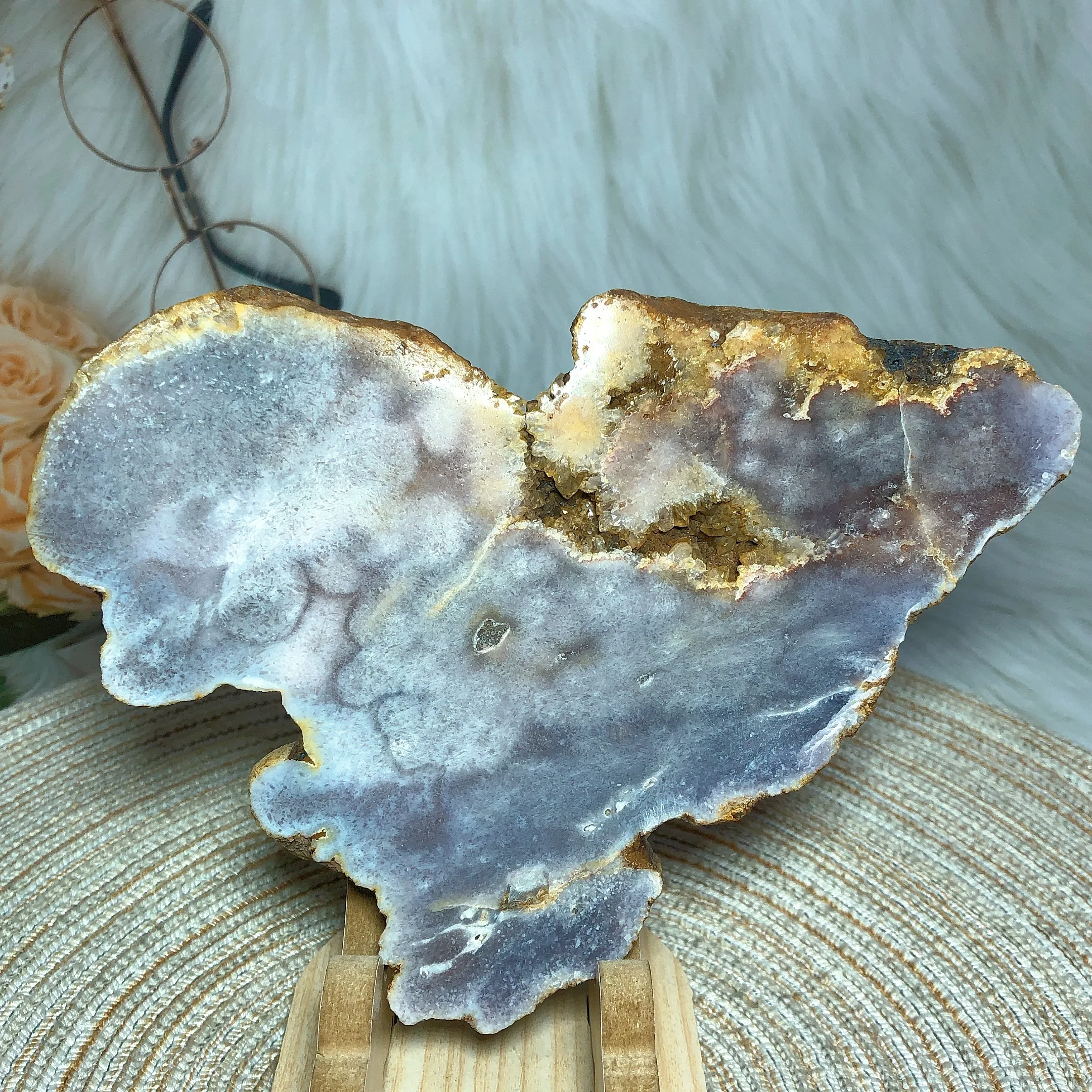 

Natural Crystal Healing Pink Amethyst Raw Stone Slab Ore High Quality Mineral Energy Gemstones Reiki Home Decoration Room Decor