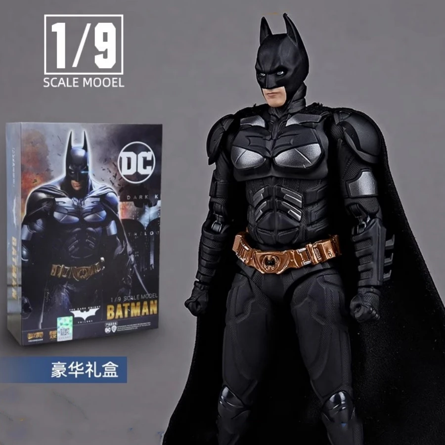 19.5cm Original Fondjoy Dc Justice League Batman Superman Action Figures 1/9 Model With Display Box Anime Peripheral Ornaments