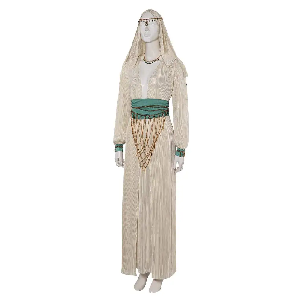 Nadinia-Robe de Cosplay pour Femme Adulte, Costume de Jeu Dogma Nette, Ceinture, Tenues d'Halloween, ixde Carnaval, Trempé