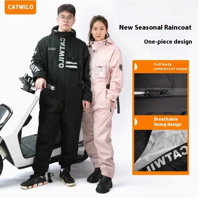 

Motorcycle Raincoat Suit Rainstorm Prevention Jacket Pants Camping Hiking Fishing Raincoat Moto Raincoat Motorcyclist Rider Rain