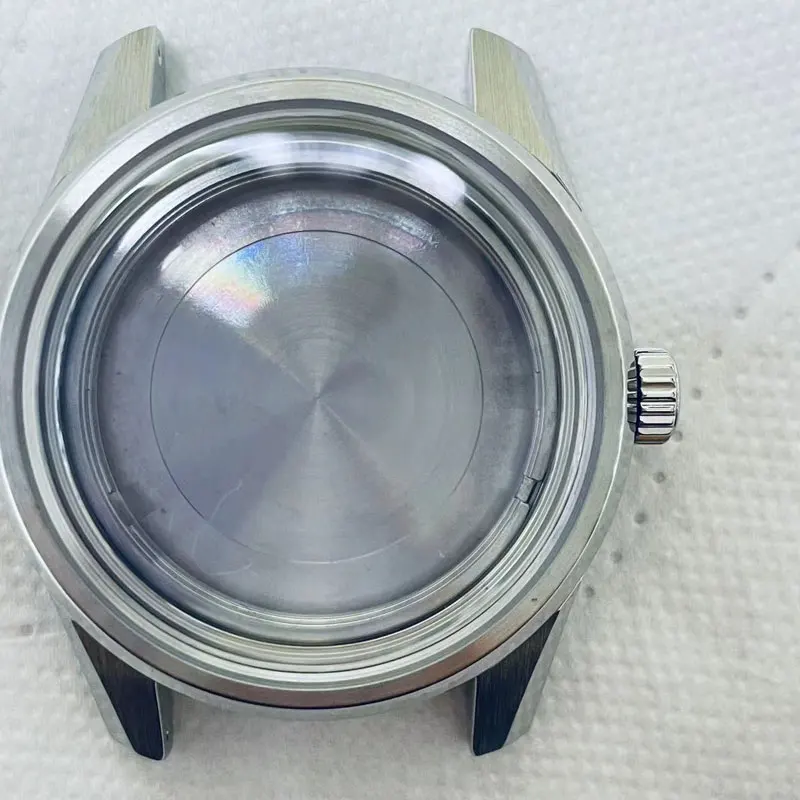 Watch Parts 39mm KS Stainless Steel Watch Case Sapphire Glass Suitable For NH35/36 Movement