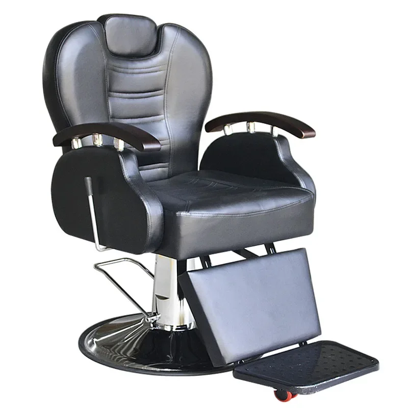 Reclining Chair Hairdresser Spa Vintage Barber Chairs Hydraulic Hairdressing Aesthetic Electric Professional Armchairs Tilted