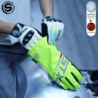 Invierno verano impermeable guantes cubierta impermeable antideslizante motocicleta ciclismo guantes a prueba de lluvia nuevos hombres mujeres equipo de equitación