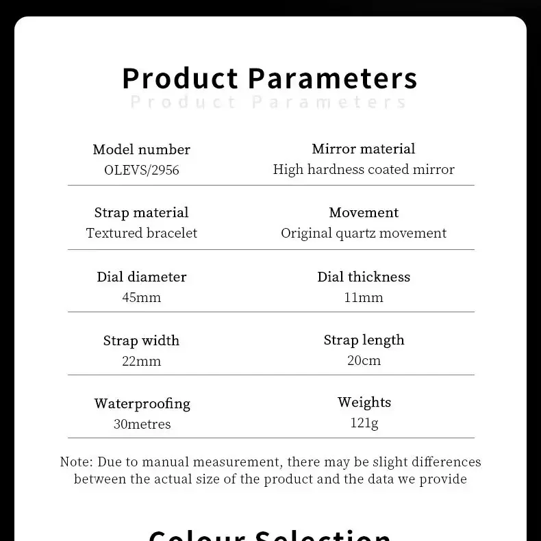 OLEVS 2956 ساعة كوارتز رجالية فاخرة ماركة موضة أصلية كبيرة الطلب تاريخ تلقائي مقاوم للماء مرحلة القمر ساعات للرجل #6